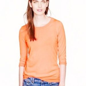 Jcrew Merino Wool Tippi in Tangerine